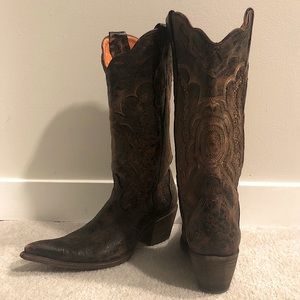 Cuadra Leather Cowboy Boots